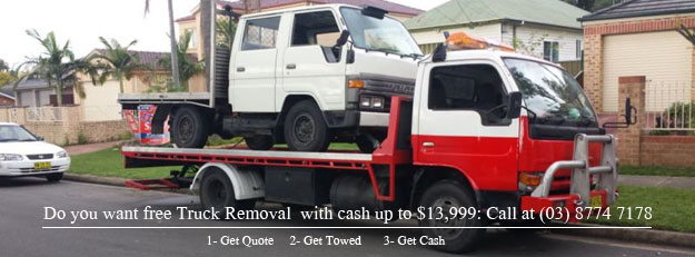 Free Truck Removal Service with Cash for Trucks Melbourne